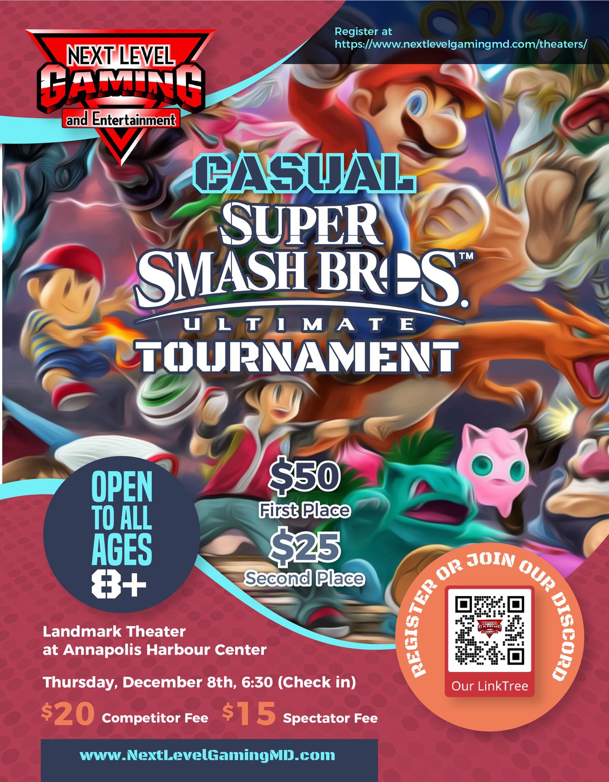 Super Smash Bros Ultimate Tournament What's Up? Media